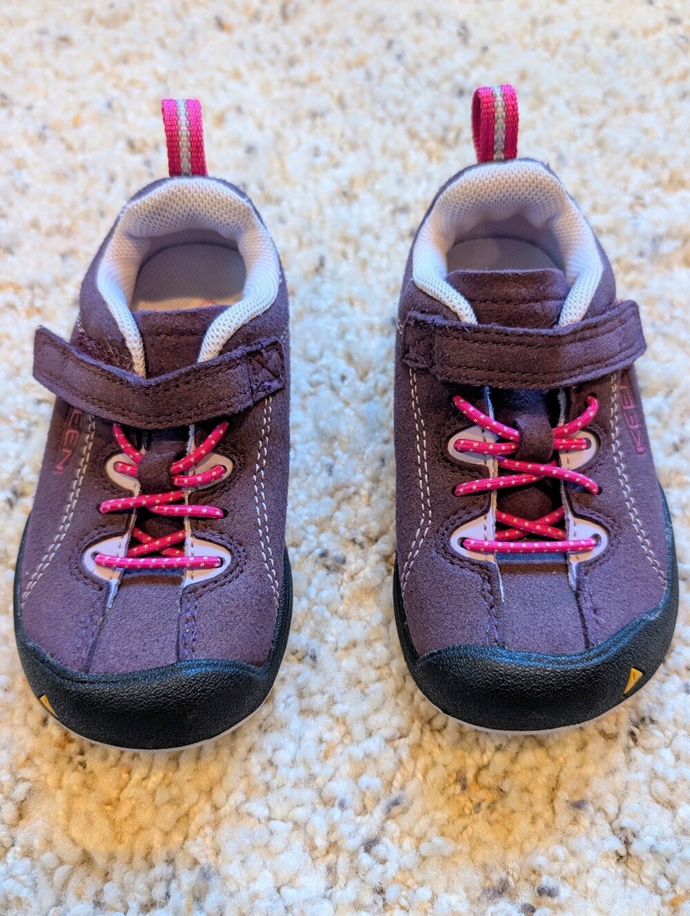 Keen Toddler Purple Hiking Sneakers